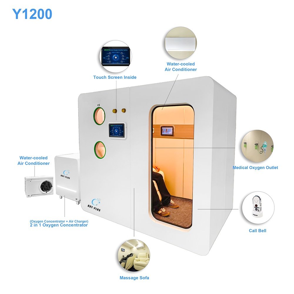 Y1200 Single Luxury Hyperbaric Oxygen Chamber - Image 3