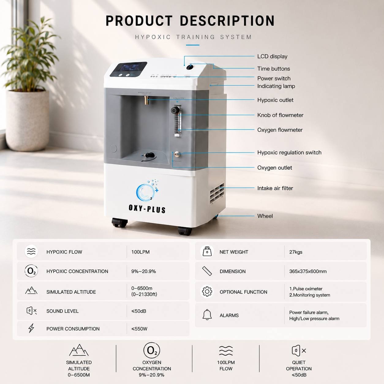 JAY-10H Hypoxic Generator - Image 4
